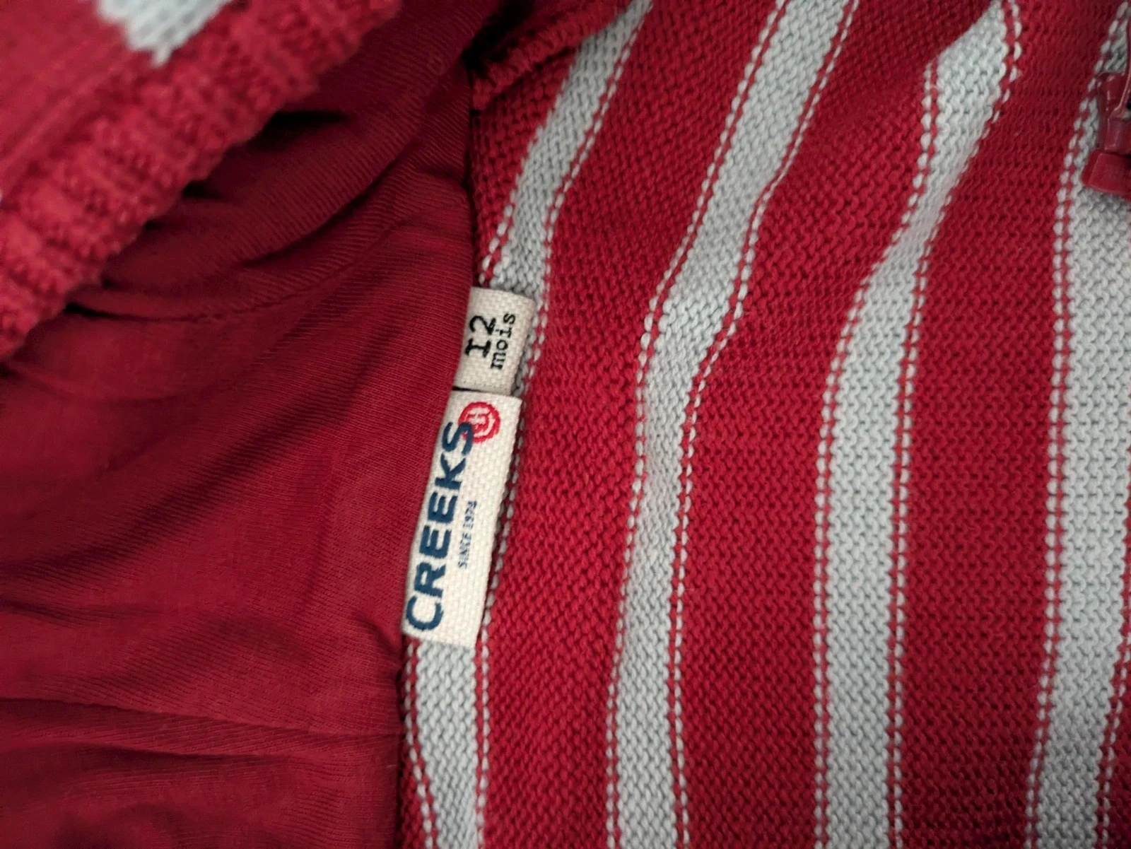 Gilet zippé capuche 12 mois – photo 4